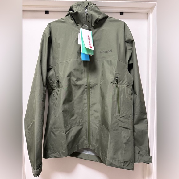 $195 MSRP NWT Marmot Men's Minimalist Pertex® Rain Jacket size medium - Picture 5 of 10